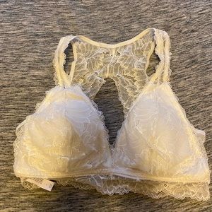 Racer back lace bralette